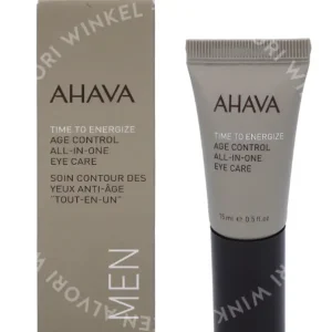 Ahava Men T.T.E. Age Control All-In-One Eye Care 15ml  fles en verpakking