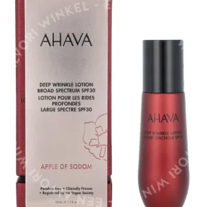 Ahava Apple of Sodom Deep Wrinkle Lotion SPF30 50ml  fles en verpakking