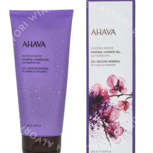 Ahava Deadsea Water Mineral Shower Gel 200ml Spring Blossom fles en verpakking