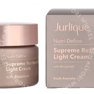 Jurlique Nutri-Define Supreme Restorative Light Cream 50ml  fles en verpakking