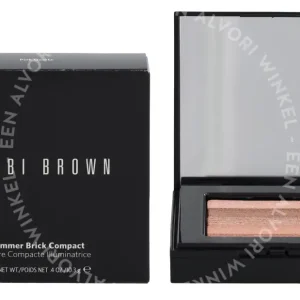 Bobbi Brown Shimmer Brick Compact 10.3g Pink Quartz fles en verpakking
