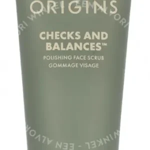 Origins Checks & Balances Face Scrub 75ml With Tourmaline verpakking