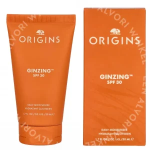 Origins Ginzing Daily Moisturizer SPF30 50ml  fles en verpakking