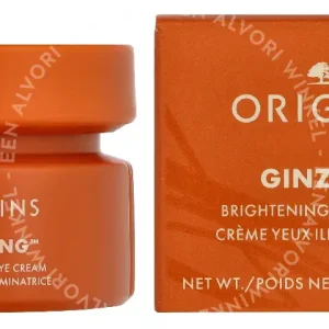 Origins Ginzing Brightening Eye Cream 15ml Warm fles en verpakking