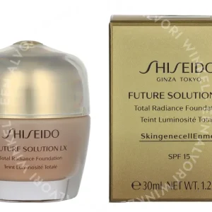 Shiseido Future Solution LX Foundation 30ml #4 Neutral fles en verpakking