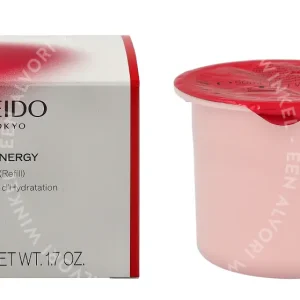Shiseido Essential Energy Hydrating Cream - Refill 50ml  fles en verpakking