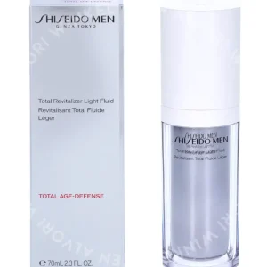 Shiseido Men Total Age Defense Revitalizer Light Fluid 70ml  fles en verpakking