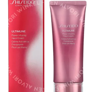 Shiseido Ultimune Power Infusing Hand Cream 75ml  fles en verpakking