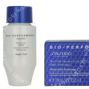 Shiseido Bio-Performance Skin Filler Duo - Refill 60ml 2x30ml - Day/Night fles en verpakking