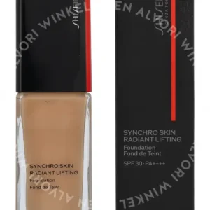 Shiseido Synchro Skin Radiant Lifting Foundation SPF30 30ml #230 Alder fles en verpakking