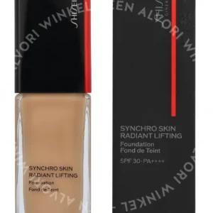 Shiseido Synchro Skin Radiant Lifting Foundation SPF30 30ml #240 Quartz fles en verpakking