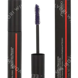Shiseido Shiseido ControlledChaos MascaraInk 11.5ml #03 Violet Vibe fles en verpakking