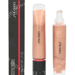 Shiseido Shimmer Gel Gloss 9ml #03 Kurumi Beige fles en verpakking
