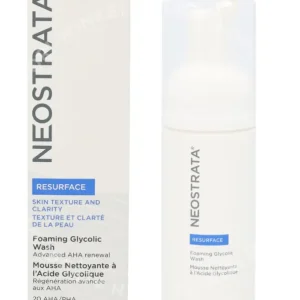 Neostrata Resurface Foaming Glycolic Wash 125ml Advanced AHA Renewal fles en verpakking