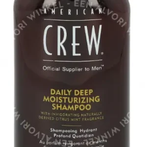 American Crew Daily Deep Moisturizing Shampoo 250ml 84% Naturally Vegan verpakking