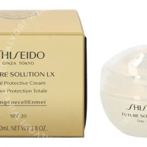 Shiseido Future Solution LX Total Protective Cream SPF20 50ml Day fles en verpakking