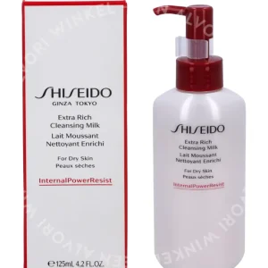 Shiseido Extra Rich Cleansing Milk 125ml  fles en verpakking
