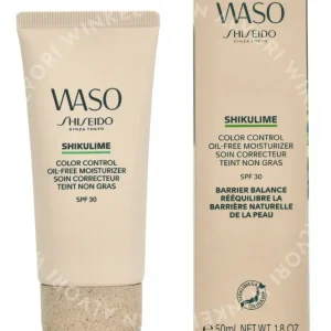 Shiseido WASO Shikulime Color Control Moisturizer SPF30 50ml  fles en verpakking