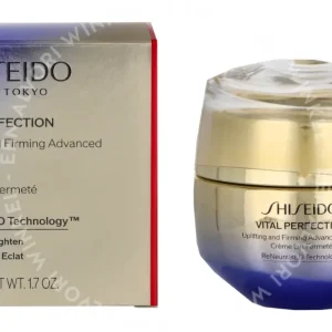 Shiseido Vital Perfection Uplifting & Firming Advanced Cream 50ml  fles en verpakking