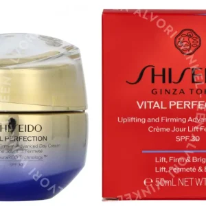 Shiseido Vital Perfection Cream SPF30 50ml  fles en verpakking