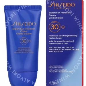 Shiseido Expert Sun Protector Face Cream SPF30 50ml  fles en verpakking