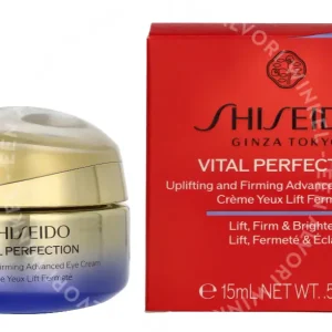 Shiseido Vital Perfection Uplifting And Firming Eye Cream 15ml  fles en verpakking