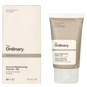 The Ordinary Natural Moisturizing Factors + HA 30ml  fles en verpakking