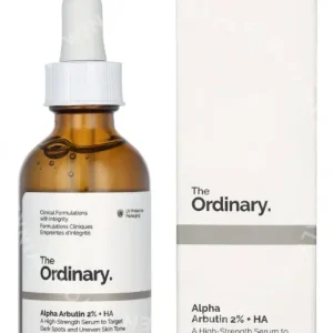 The Ordinary Alpha Arbutin 2% + HA 60ml  fles en verpakking