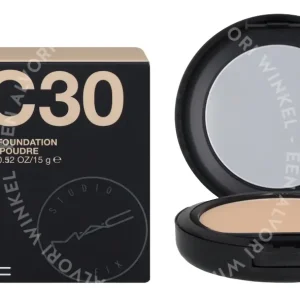 MAC Studio Fix Powder Plus Foundation 15g NC30 fles en verpakking