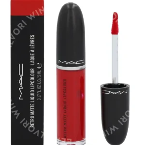 MAC Retro Matte Liquid Lipcolour 5ml #105 Feels So Grand fles en verpakking