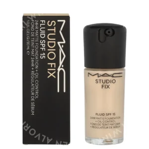 MAC Studio Fix Fluid Foundation SPF15 30ml NC5 fles en verpakking
