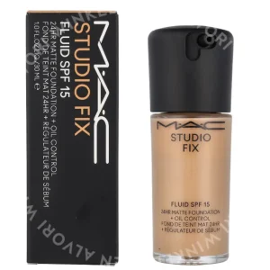MAC Studio Fix Fluid Foundation SPF15 30ml NC38 fles en verpakking