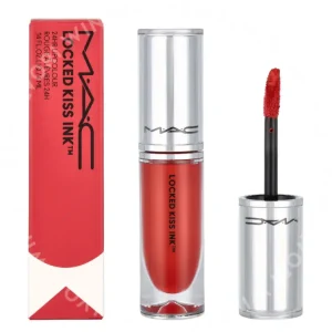 MAC Locked Kiss Ink 24HR Liquid Lipcolour 4ml #80 Doyenne fles en verpakking