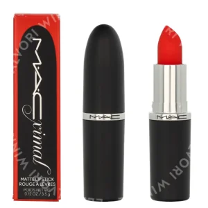 MAC Macximal Silky Matte Lipstick 3.5g #607 Lady Danger fles en verpakking