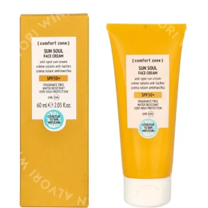 Comfort Zone Sun Soul Face Cream SPF50+ 60ml  fles en verpakking