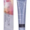 Wella Illumina Color - Permanent Creme 60ml 4 fles en verpakking