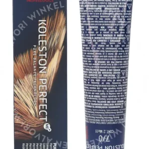 Wella Koleston Perfect Me+ - Pure Naturals 60ml 7/0 Medium Blonde fles en verpakking