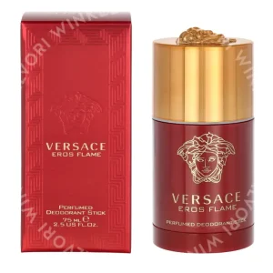 Versace Eros Flame Deodorant Stick 75ml  fles en verpakking