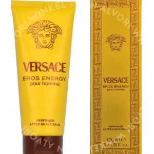 Versace Eros Energy After Shave Balm 100ml fles en verpakking