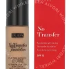 Pupa No Transfer Foundation SPF15 30ml #02 Light Beige fles en verpakking
