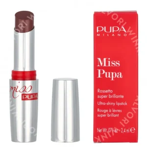 Pupa Miss Pupa Lipstick 2.4ml #604 Elite fles en verpakking