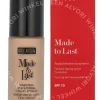 Pupa Made To Last Total Comfort Foundation SPF10 30ml #020 Light Beige fles en verpakking