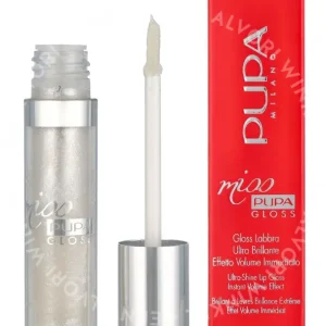 Pupa Miss Pupa Ultra-Shine Lip Gloss 5ml #101 Pearly Clear fles en verpakking