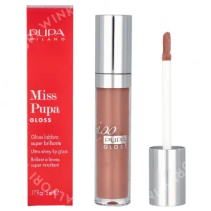 Pupa Miss Pupa Ultra-Shine Lip Gloss 5ml #103 Forever Nude fles en verpakking