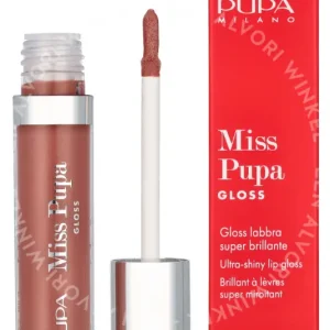 Pupa Miss Pupa Ultra-Shine Lip Gloss 5ml #105 Majectic Nude fles en verpakking