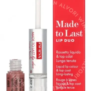 Pupa Made To Last Waterproof Lip Duo 8ml #011 Natural Brown/2x4ml fles en verpakking
