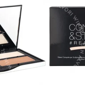 Pupa Contouring & Strobing Powder Palette 17.5g #001 Light Skin fles en verpakking