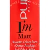 Pupa I'm Matt Lipstick 3.5g #010 Delicate Nude verpakking