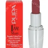 Pupa I'm Matt Lipstick 3.5g #013 Brown Rose fles en verpakking