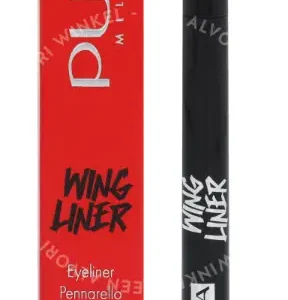 Pupa Wing liner 1ml #001 Extra Black fles en verpakking